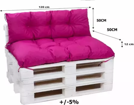 Подушка на стул Setgarden, розовый