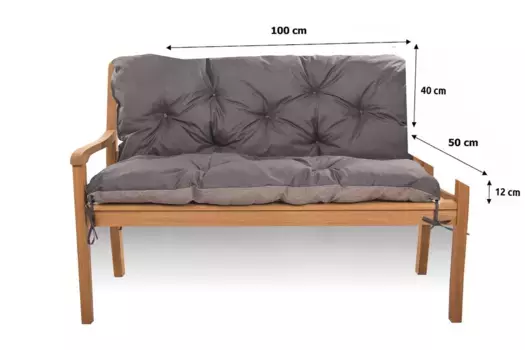 Подушка на стул Setgarden, темно-серый