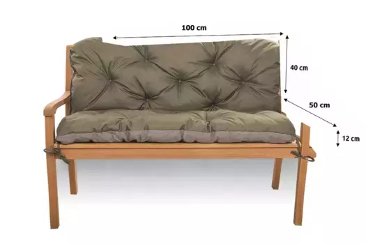 Подушка на стул Setgarden, зеленый