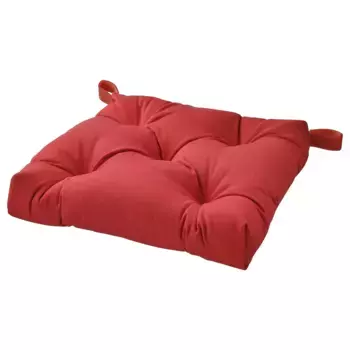 Подушка на стул, темно-красный, 40/35x38x7 см, MALINDA IKEA