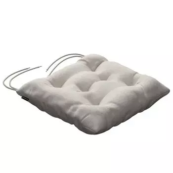 Подушка на стул Thomas со шнурком Dekoria, светло-серый