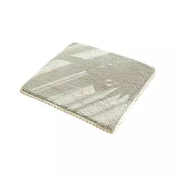 Подушка на стул, удобная мягкая однотонная плюшевая напольная подушка для дома, серая, размеры: 40 см Stuttg