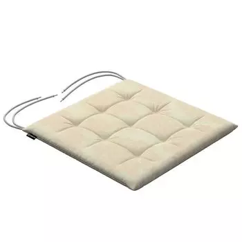 Подушка на стул Ulrich со шнурком Dekoria, желтый