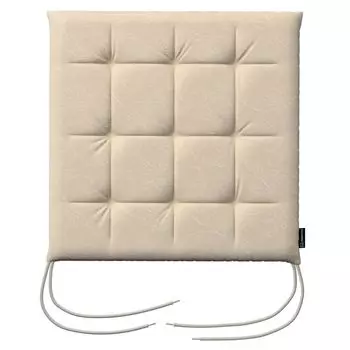 Подушка на стул Ulrich со шнурком Dekoria, бежевый