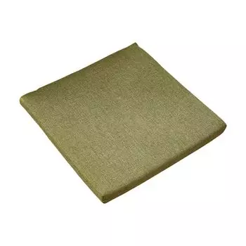 Подушка на табурет Herlag для садового табурета Mia, зеленая полоска, 50x50x5 см, подушка на стул в полоску Stuttg, зеленый