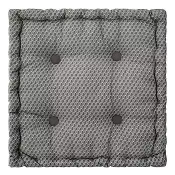 Подушка напольная "Отто" - хлопок - серый 40 40 см - Atmosphera crateur d'intrieur