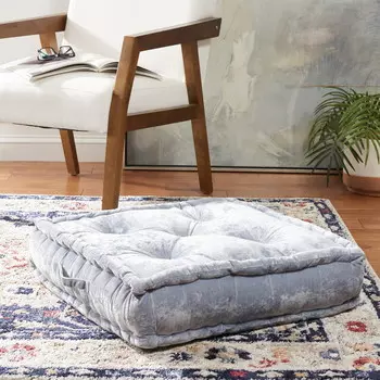 Подушка напольная Safavieh Belia, серый