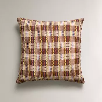Подушка напольная Zara Home х Collagerie Textured Cotton, 100х100 см