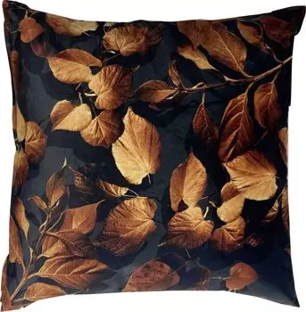 Подушка Neusser Collection на молнии с цифровым принтом сусальным золотом 45x45 см