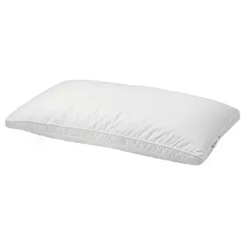 Подушка низкая, 40х80 см ,белый, BERGVEN IKEA