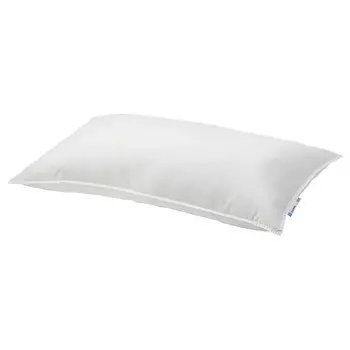 Подушка низкая, 40х80 см ,белый, VILDKORN IKEA