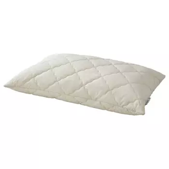 Подушка низкая, шерсть, 40х80 см ,бежевый, RDHUSVIN IKEA