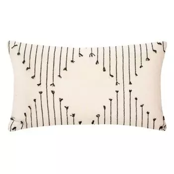 Подушка Oasis, хлопок и полиэстер, слоновая кость 38x58 см - Atmosphera crateur d'interieur Atmosphera Crateur d'intrieur