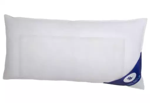 Подушка Otto Keller 3-камерная "Анна", наполнитель: внешняя камера 90% пух, 10% перо, (1 шт.) 80х80 см, белый