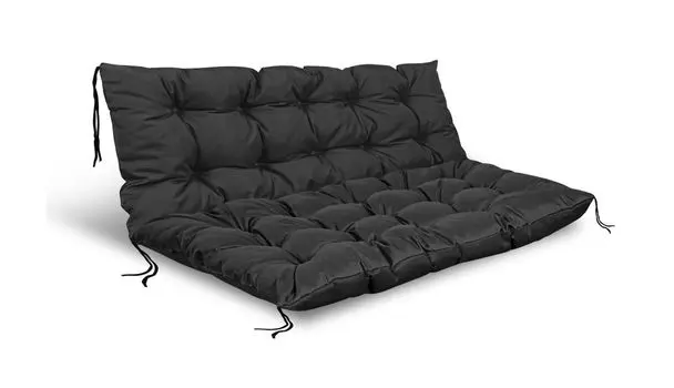 ПОДУШКА-ПАЛЛЕТ Подушки-паллеты, подушка для сиденья, спинки, садовая подушка 120x80x40 см, коричневый AIO FACTORY, черный