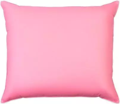 Подушка Pen-Pol натуральная полупуховая 70х80 розовая - стеганая подушка, подушка для аллергиков, подушка для кровати, подушка для сна, экологическая подушка, ночная подушка, внутренняя подушка