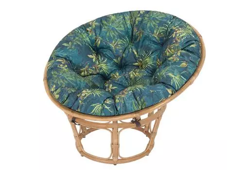 Подушка PillowPrim для стула Papasan, подушка, сменная подушка Papasan 114 см, напольная подушка мягкая подушка для сиденья ползучее одеяло подвесное кресло ясень Stanislaw Jurga, синий