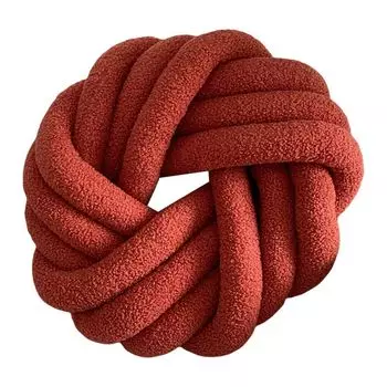 Подушка плед ручной работы, потрясающая спинка, ручная работа, поворотная подушка, украшение дома для автомобиля, красный Stuttg