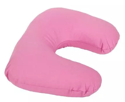 Подушка под шею квадратная Сделано в Германии Цвет - старый розовый Yogabox