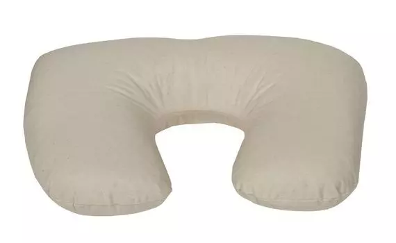 Подушка под шею квадратная Сделано в Германии Цвет - натуральный Yogabox