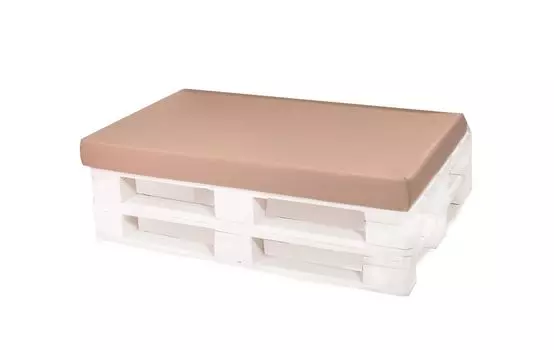 Подушка-поддон 120x40см | подушка сиденья | европоддоны | напольная подушка для детей | подушка для улицы бежевого цвета | Напольная подушка Setgarden, бежевый