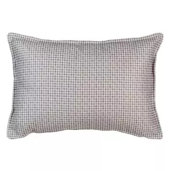 Подушка полиэстер светло-серая 45 х 30 см лютик BigBuy Home