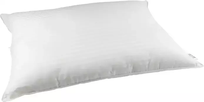 Подушка Полидаун "Подушка LIV 80х80", чехол: 100% хлопок, (1 шт.) Polydaun 40х10х80 см, белый