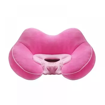 Подушка-пончик с эффектом памяти Pretty Comy, розовый