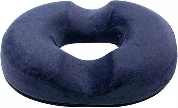 Подушка-пончик с кольцом FNCF - клиновая подушка - идеальная поддержка спины - подушка для облегчения боли в копчике и при ишиасе - отлично подходит для геморроя - подушка для беременных - подушка для беременных