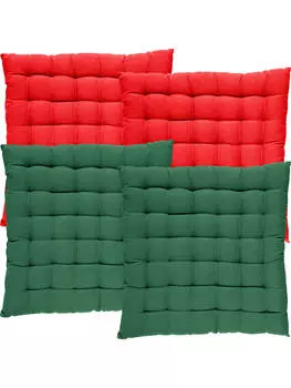 Подушка REDBEST, цвет rot/dunkelgrn