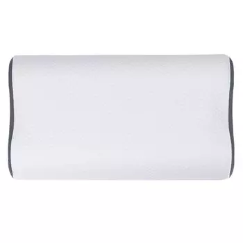 Подушка Relaxsan Visco Ergonomic Deluxe, 40x60 см, высота 9-11 см, ортопедическая подушка для поддержки шеи с формой двойной волны, подходит для аллергиков MX Textile Solution