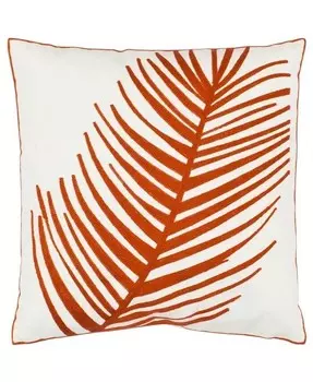 Подушка Remy 18 x 18 дюймов (набор из 2 шт.) Safavieh, оранжевый