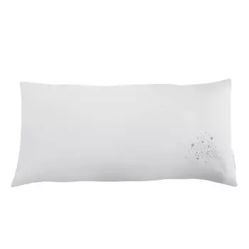 Подушка RIBECO, 40x80 см, серый/белый