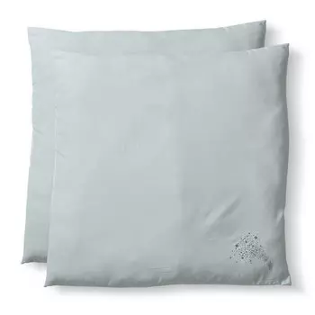 Подушка RIBECO, 80x80 см, серый/белый