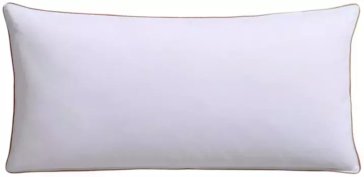 Подушка RIBECO из гусиного пера "Kalle", наполнитель: гусиные перья и пух, чехол: 100% хлопок, (1 штука), экологична и проста в уходе! 80х80 см, белый