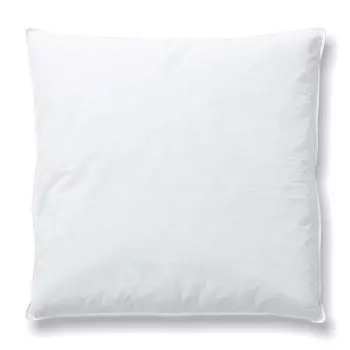 Подушка RIBECO Nils, гусь белый 85% перо, 15% пух, 80х80 см,