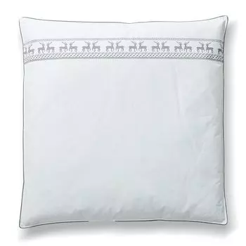 Подушка RIBECO ScandicDream, утка белая 100% перо, 80х80 см,