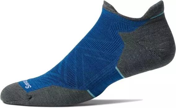 Подушка Run Targeted Cushion для низкой щиколотки Smartwool, цвет Laguna Blue