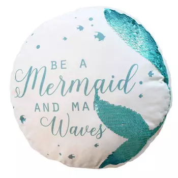 Подушка «русалка» 40х40 Amo Lacasa, синий