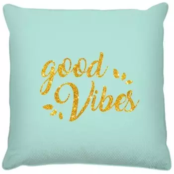 Подушка с цифровой печатью Dmora, 40x5x40 см, многоцветный