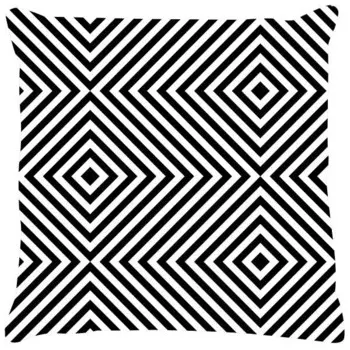 Подушка с цифровой печатью Dmora, 40x5x40 см, многоцветный