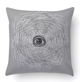 Подушка с цифровой печатью Ideallux, 40x5x40 см, многоцветный