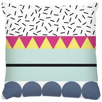 Подушка с цифровой печатью Ideallux, 40x5x40 см, многоцветный