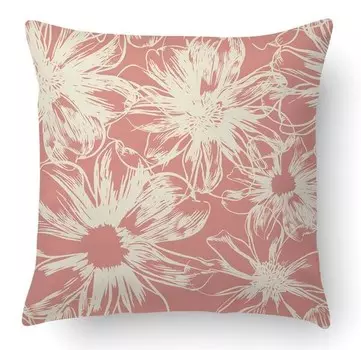 Подушка с цифровой печатью Ideallux, 40x5x40 см, многоцветный