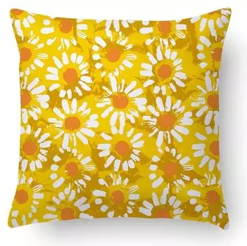 Подушка с цифровой печатью Ideallux, 40x5x40 см, синий