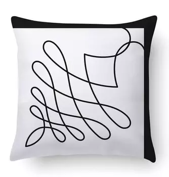 Подушка с цифровой печатью Ideallux, 40x5x40 см, многоцветный