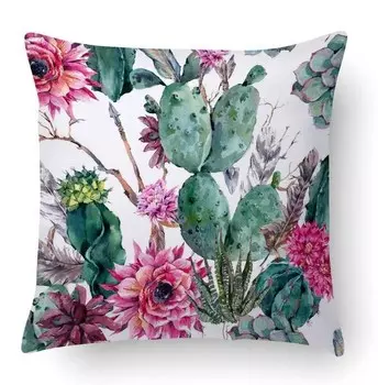 Подушка с цифровой печатью Ideallux, 40x5x40 см, многоцветный