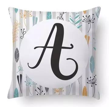 Подушка с цифровой печатью Ideallux, 40x5x40 см, многоцветный