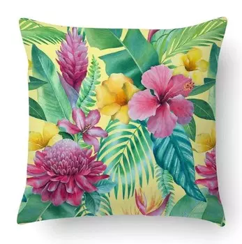 Подушка с цифровой печатью Ideallux, 40x5x40 см, многоцветный