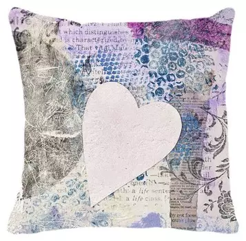 Подушка с цифровой печатью Ideallux, 40x5x40 см, многоцветный